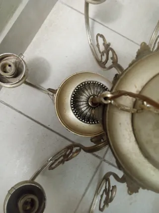 Lámpara araña 8 brazos