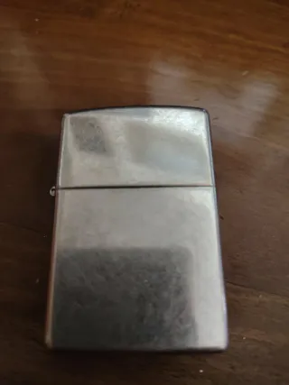 Zippo Accendino Argentato
