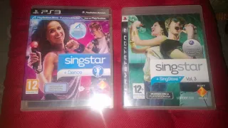 Juegos PS3 Singstar + Dance y Vol. 3
