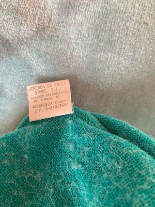 Jersey de punto turquesa