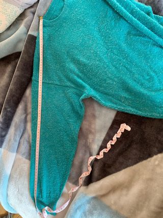 Jersey de punto turquesa