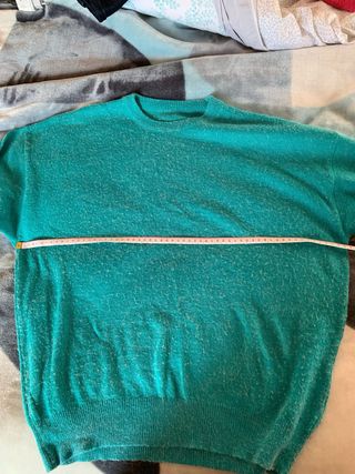 Jersey de punto turquesa