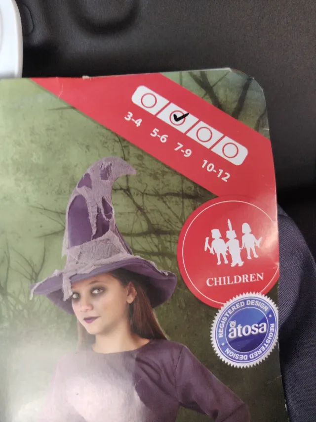 Disfraz Brujito Talla Infantil 5 a 6 años