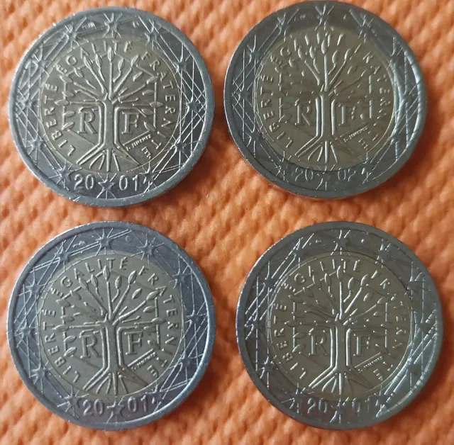 Monedas 2 Euros con Errores