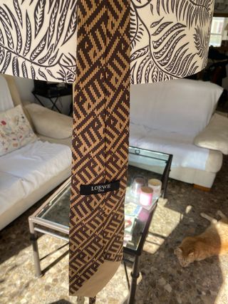 Corbata Loewe Beige y Marrón