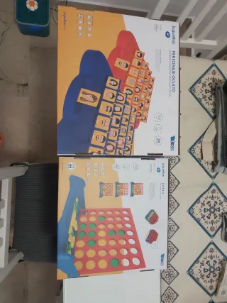 Giochi da tavolo: Hidden Character e Line 4