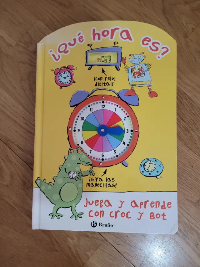 ¿Qué hora es?: libro infantil