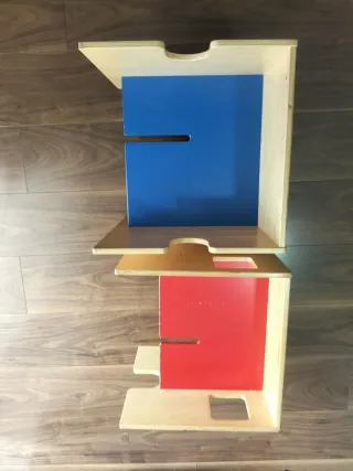 Mesa y Silla Montessori Cubo