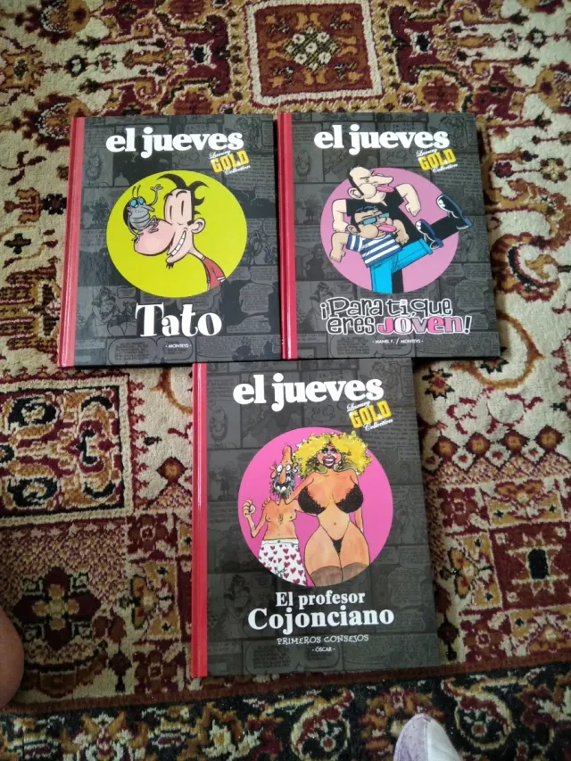 Lote 3 tomos el jueves