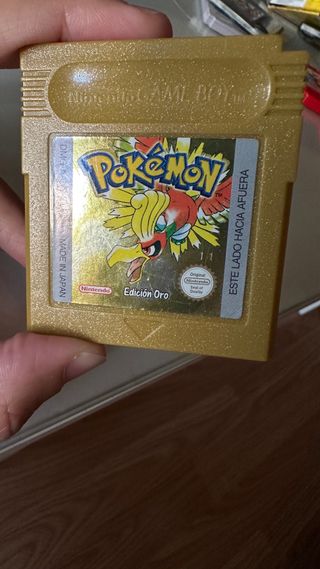 Pokemon Edición Oro Game Boy Nintendo