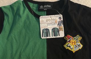 Camiseta Harry Potter Slytherin Talla Kids (S)