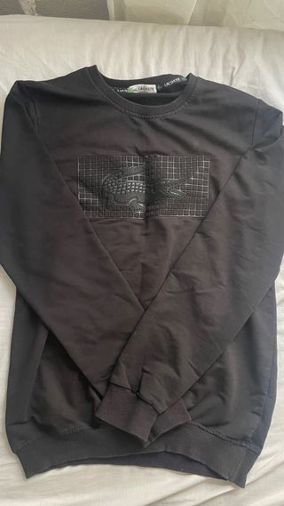 Sudadera Lacoste Negra