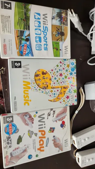 Nintendo Wii Primera Versión Blanca.