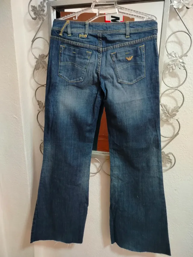 Pantalón Vintage Armani Jeans Azul