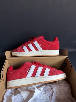 Zapatillas Adidas Campus Red Rojo nuevas talla 43