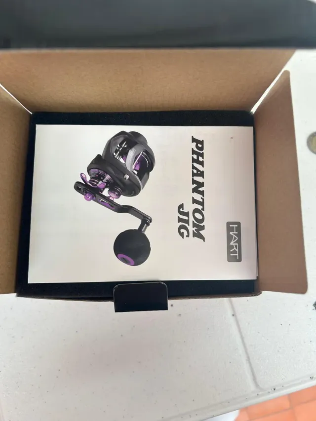 Carrete Hart Plantón Jig Morado