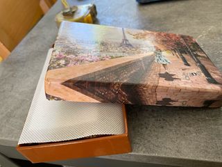 Portafoglio/portachiavi donna fantasia Parigi