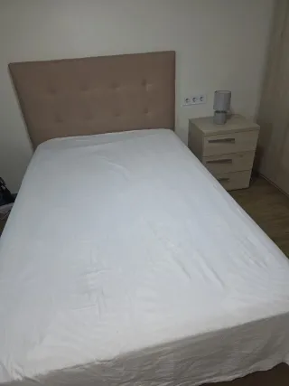 Dormitorio completo Comoda y mesita de noche Armar