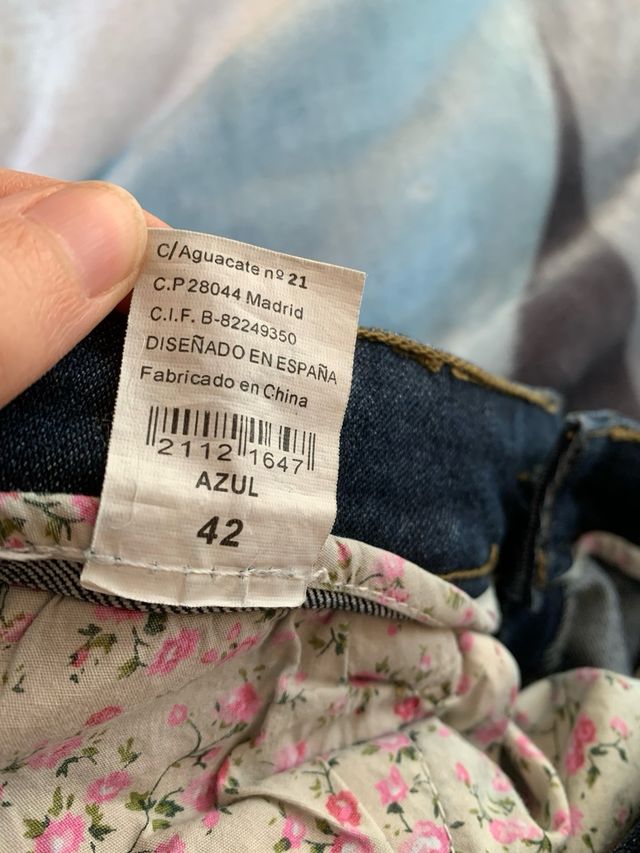 Vaqueros rectos Pilar Prieto