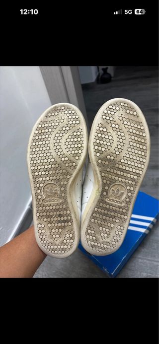 Adidas Stan Smith Donna Rosa Bianco Tg 38