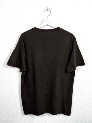 Camiseta Retro Gráfica Y2K Oversize Marrón