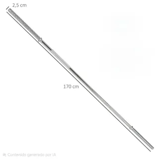 Barra de pesas 170 cm