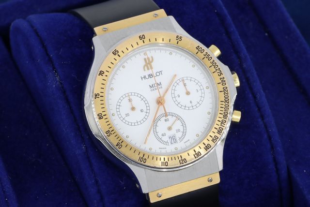 Hublot 1620.7 Cronógrafo Oro y Acero