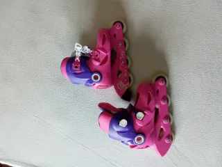 Patines Oxelo Talla 28-30 Rosa/Morado