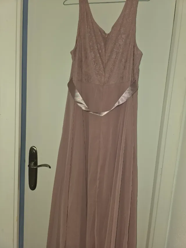 Vestido de fiesta rosa