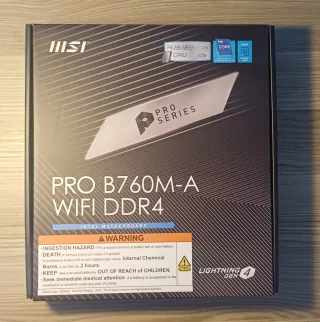 MSI PRO B760M-A WIFI DDR4 Scheda Madre