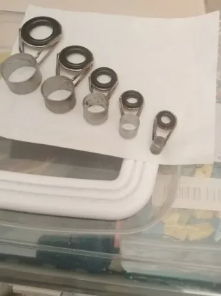 Anillas para caña de pescar