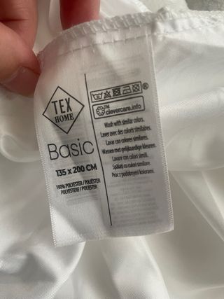 2 Sábanas Tex Home 90cm y 135cm