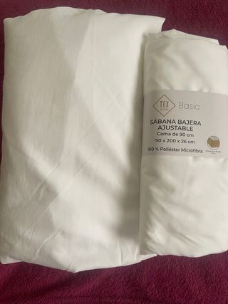2 Sábanas Tex Home 90cm y 135cm