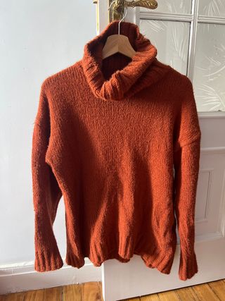 Jersey teja cuello alto talla XS