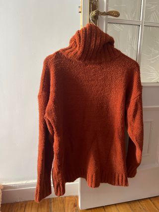 Jersey teja cuello alto talla XS