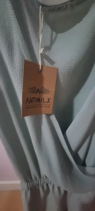 Vestido mono adolescente verde