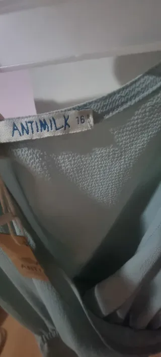 Vestido mono adolescente verde