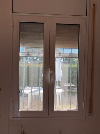 Ventanas aluminio blancas