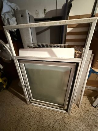 Ventanas aluminio blancas