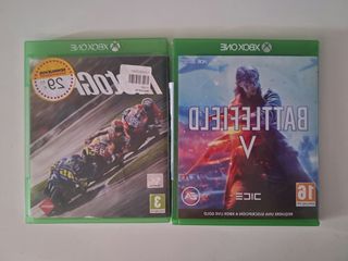 MOTO GP Y BATTLEFIELD XBOX ONE