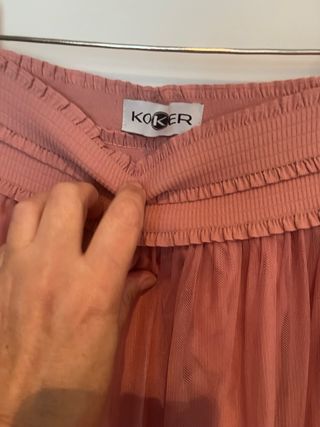 Falda tul KOKER rosa