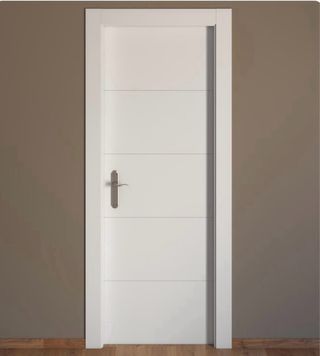 Puerta Blanca Lucerna 62,5 cm Derecha