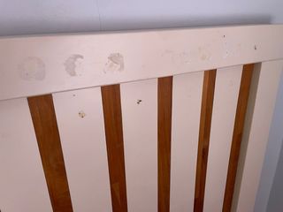 Cabecero de cama de madera