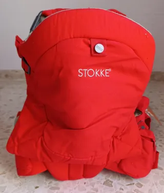 Mochila Portabebés Stokke Roja
