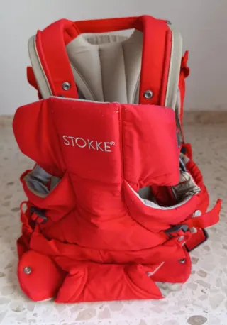 Mochila Portabebés Stokke Roja