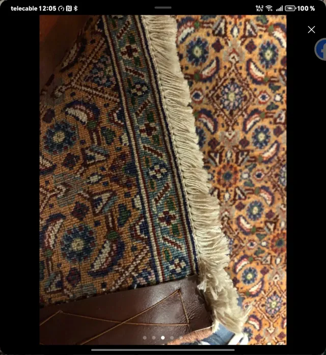 Tappeto Kashan elegante