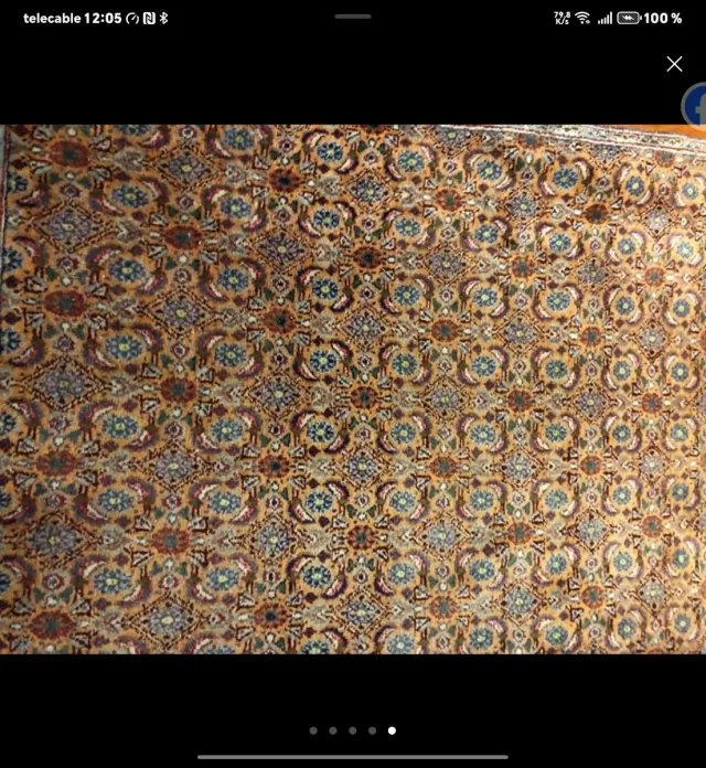 Tappeto Kashan elegante