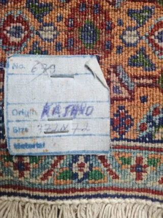 Alfombra pasillera Kashan