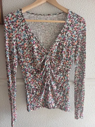 Camiseta Tezenis floral talla S