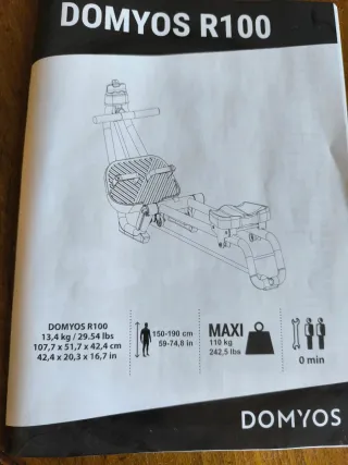 Máquina de Remo Domyos R100